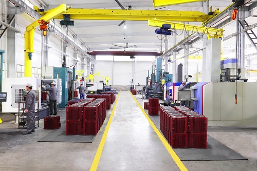 機加工車間一角